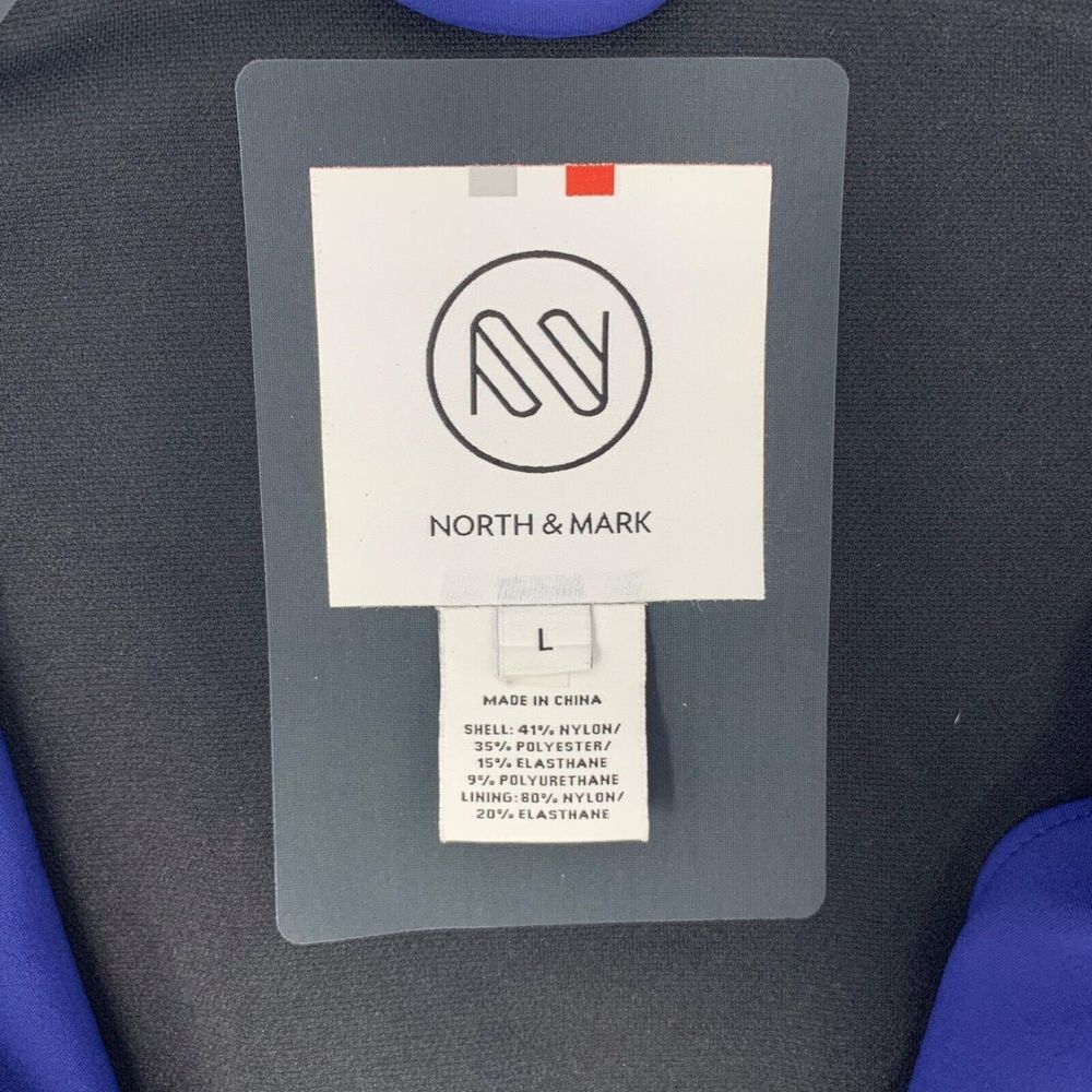 Huckberry North & Mark‎ Bryant Stretch Tech Blue Men's Jacket Size Large - Picture 5 of 8